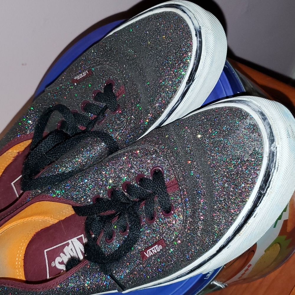 Vans Women's Size 10 Glitter Shoes
